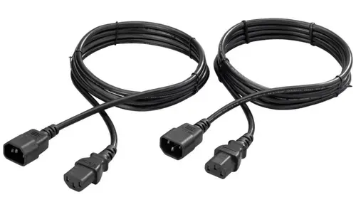 Cabluri alimentare Eaton CBLOUT10X2, C13 - C14, 10A, 1.8 m (Negru)