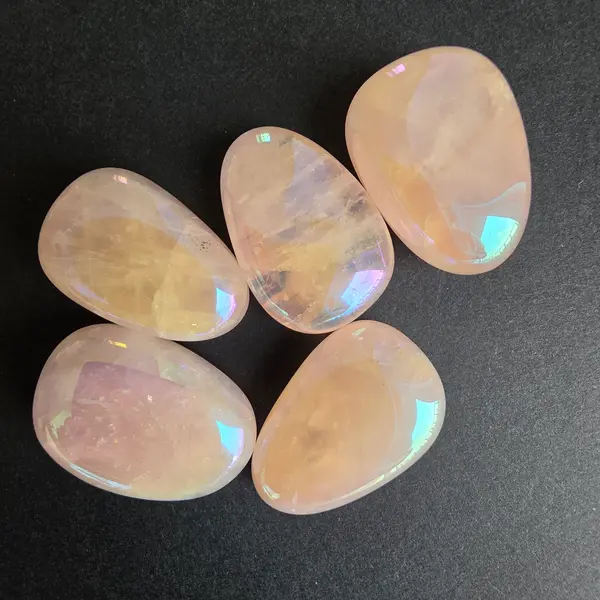 Cabochon cuart roz | AURA
