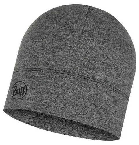 Căciulă BUFF - Merino Midweight Beanie melange, gri