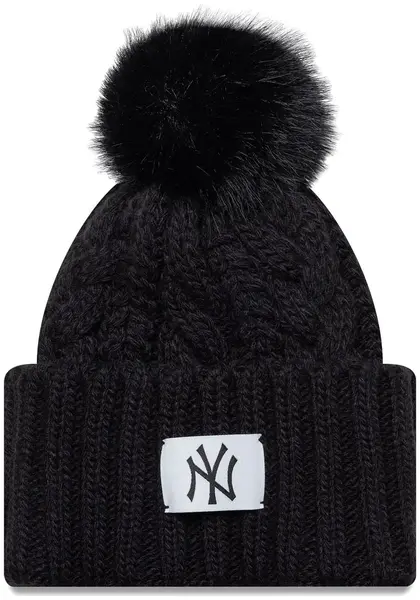 Căciulă de iarnă New Era - MLB New York Yankees, negru