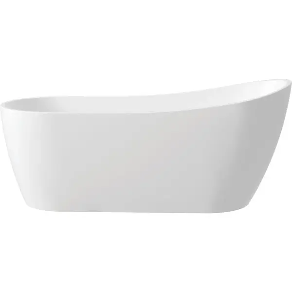 Cada baie freestanding Deante Arnika, 170 x 72 cm, alb lucios