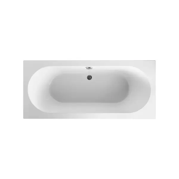 Cada baie incastrata 170x75 cm, dreptunghiulara din acril, alb alpin, Villeroy Boch O.Novo