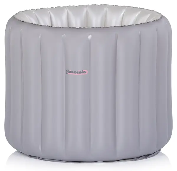 Cadă cu pompă Chipolino - Bubble Nest gri