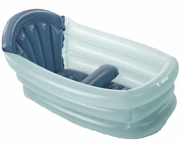 Cadă gonflabilă pentru copii cu 3 poziții Jane - 78 cm, Aquarel Blue