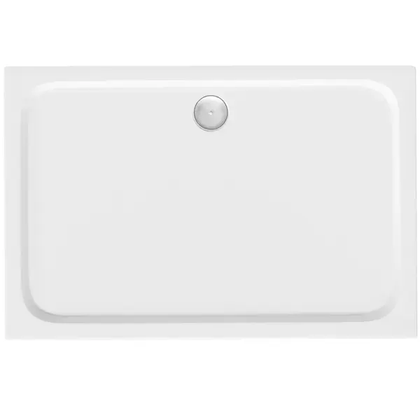Cada pentru dus din acril Rea Belmond White 90x120