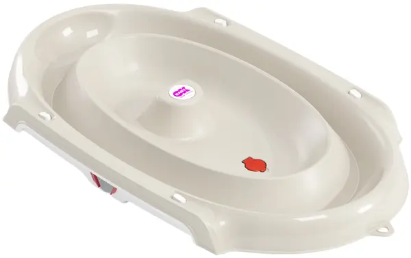 Cadă pliabilă OK Baby - Onda, 81 cm, albă