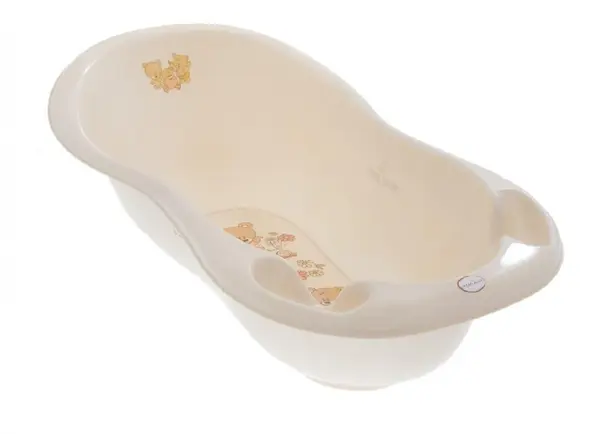 Cadita copii Tega Baby Lux Bear 86 cm Beige