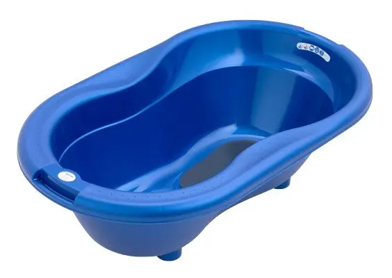 Cadita cu covoras antiderapant TOP Royal blue Rotho-babydesign