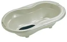 Cadita cu covoras antiderapant TOP White cream Rotho-babydesign