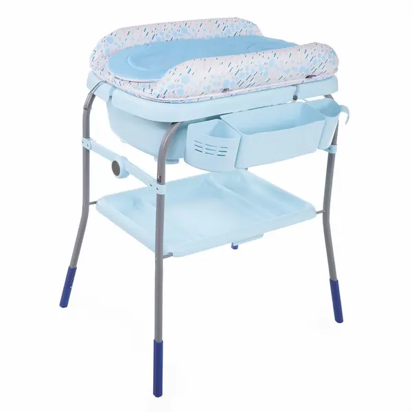 Cadita cu masa de infasat Chicco, Ocean, 0luni+