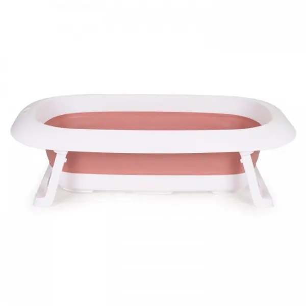 Cadita de baie cu dop de scurgere Ecotoys HA-B31 roz