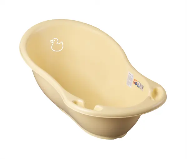 Cadita Tega Baby Duck 102 cm cu senzor de temperatura Galben