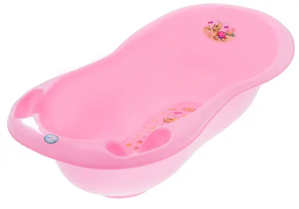 Cadita Tega Baby Happy Turtle 102 cm Roz cu senzor de temperatura