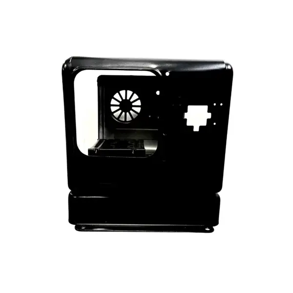 Cadru negru, metalic, potrivit pentru sirocourile patrate Smart Heater