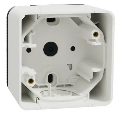 Cadru PT 1 Mureva Schneider MUR39911, post, IP55, alb