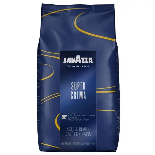 Cafea boabe Lavazza Super crema 1 kg Cafea boabe Lavazza Super crema 1 kg