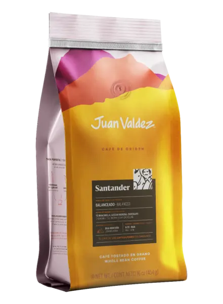 Cafea boabe Origine Santander, 454g, Juan Valdez