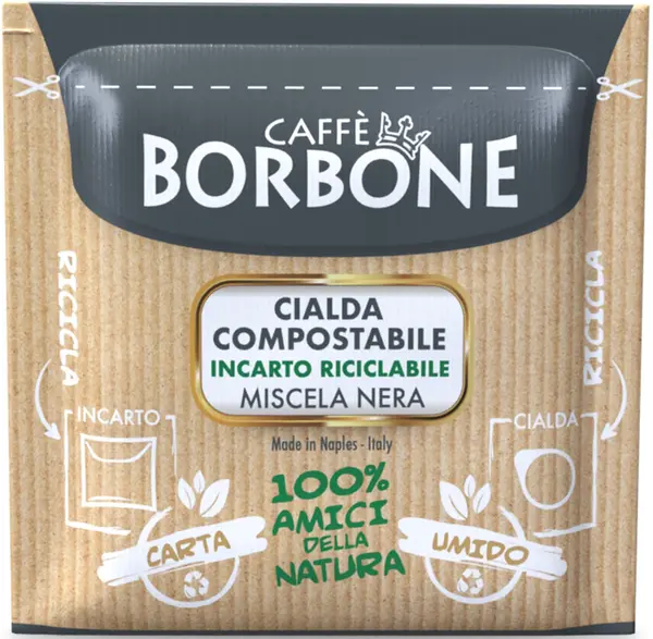 Cafea Borbone - Nera, 50 buc e.s.e paduri în cutie