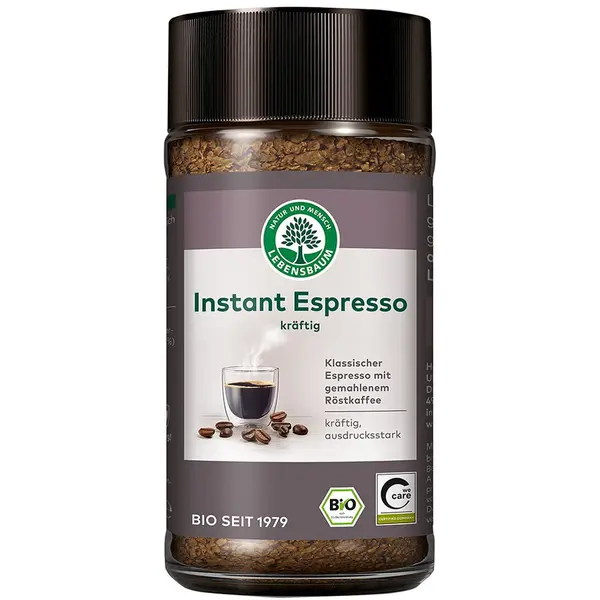 Cafea Espresso Instant Ecologica/Bio 100g