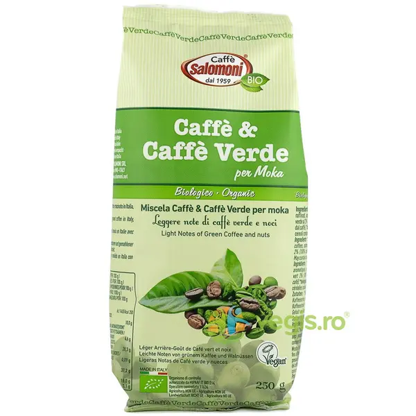Cafea si Cafea Verde Ecologica/Bio 250g