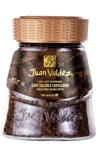 Cafea solubila liofilizata clasica, 95g, Juan Valdez