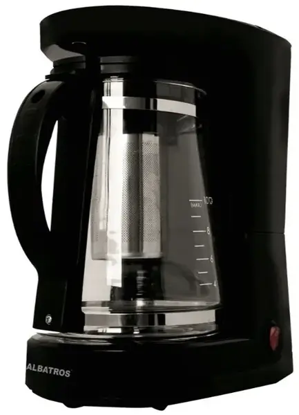 Cafetiera Albatros DOLCE 2in1, 680 W, 1.2 L (Negru)