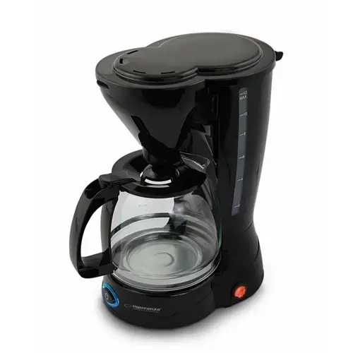 Cafetiera Esperanza Liberica EKC009, 800W, 1.5L (Negru)