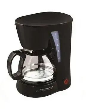 Cafetiera Esperanza Robusta ESP-EKC006, 0.6l, 650W (Negru)