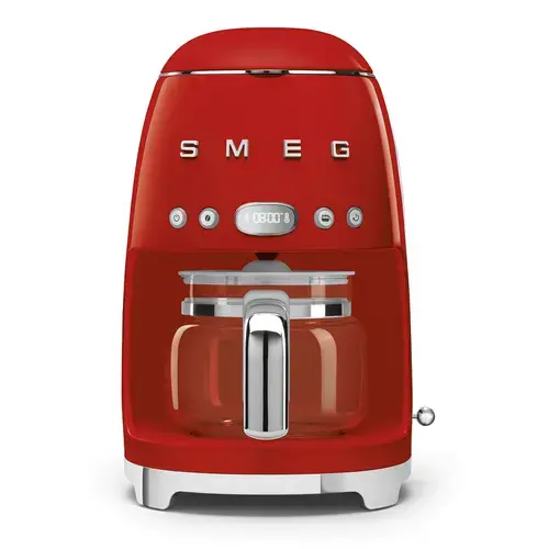 Cafetiera Smeg DCF02RDEU, 1050 W, 1,4 L, 10 cesti (Rosu)
