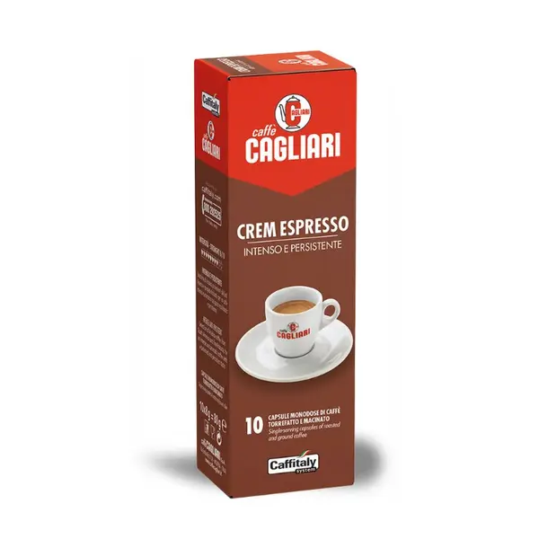 Cagliari Crem Espresso Caffitaly capsule cafea 10 buc