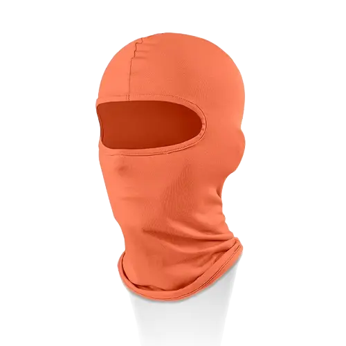 Cagula Moto FIXATO, Unisex, Protectie UV, Material elastic, respirabil, Marime universala, Portocalie