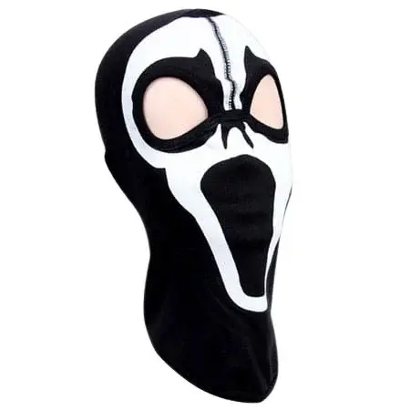 Cagula unisex DEPOX , Ghost Face, bumbac, marime universala, imprimeu, neagra