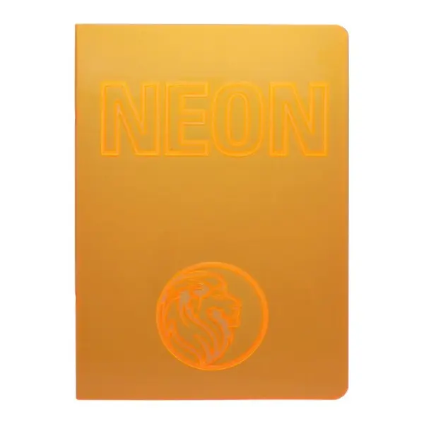Caiet A4 Velin, 42 File, 80 g, Coperta Neon PP, Varianta 1