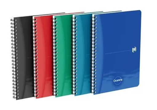 Caiet A5 90 file spira dictando Oceanis Oxford diverse culori Caiet A5 90 file spira dictando Oceanis Oxford diverse culori