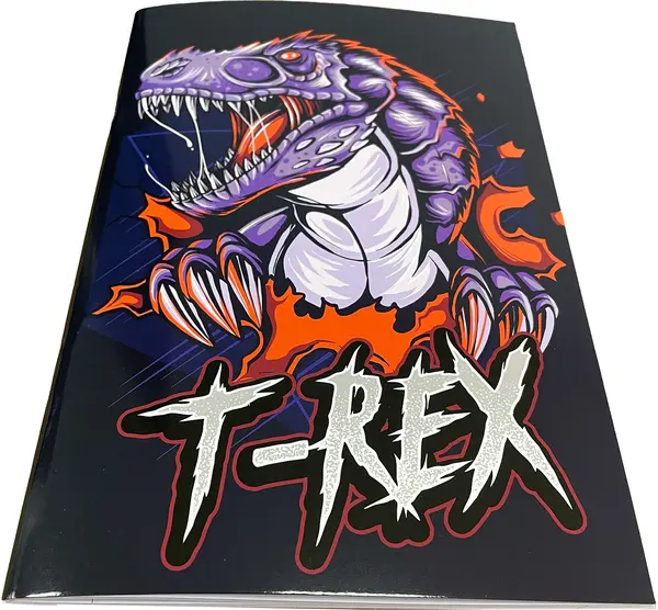 Caiet Back Me Up - Game/T-Rex, B5, 40 foi, sortiment
