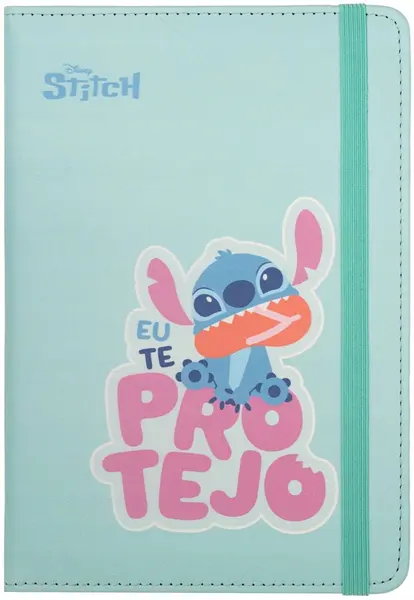 Caiet cu o bandă elastică Cool Pack Disney - Stitch 2, A5, 80 de foi