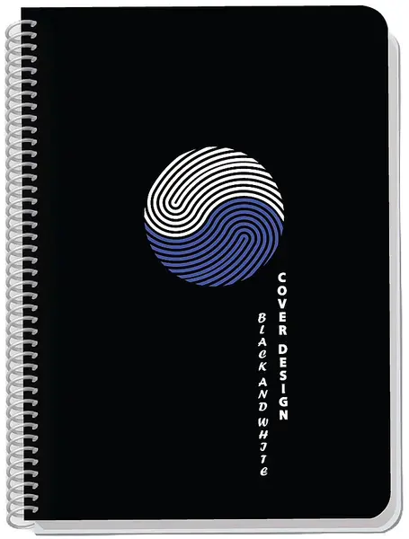 Caiet cu spirală Black&White Exclusive Dots - A4, 80 de coli, rânduri largi, sortiment