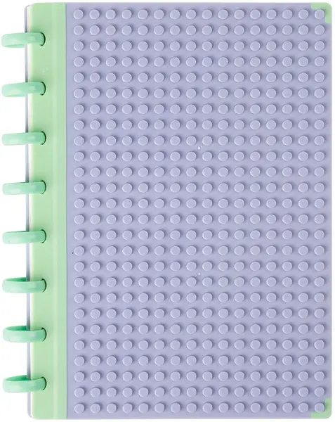 Caiet cu spirală Sworld Block - B5, 80 de foi, violet