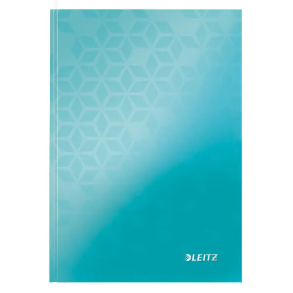 Caiet de birou A5 80 coli Leitz WOW carton laminat reciclabil matematica turcoaz Caiet de birou A5 80 coli Leitz WOW carton laminat reciclabil matematica turcoaz