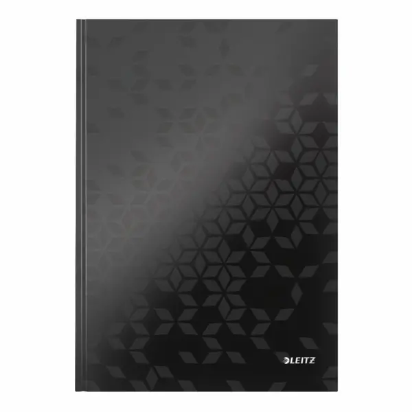 Caiet de birou Leitz WOW A5 coperta dura 80 file dictando Caiet de birou Leitz WOW A5 coperta dura 80 file dictando negru