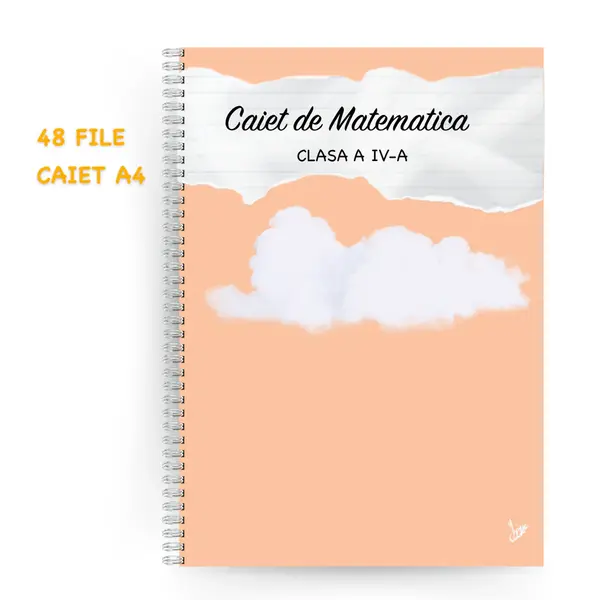 Caiet de Mate clasa a IV-a