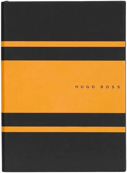 Caiet Hugo Boss Gear Matrix - A5, cu puncte, galben