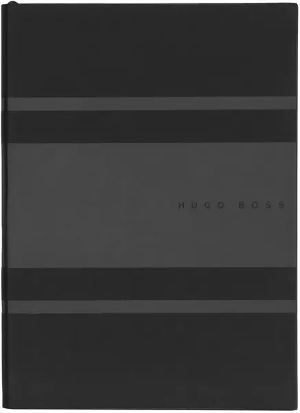 Caiet Hugo Boss Gear Matrix - A5, cu puncte, negru