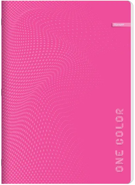 Caiet Ilijanum One Color - A5, 52 coli, ânduri largi, sortiment