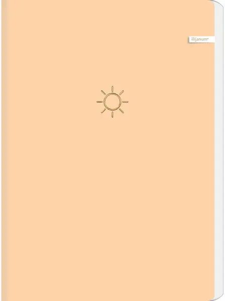 Caiet Ilijanum Soft Touch - A4, 96 de coli, rânduri late, sortiment