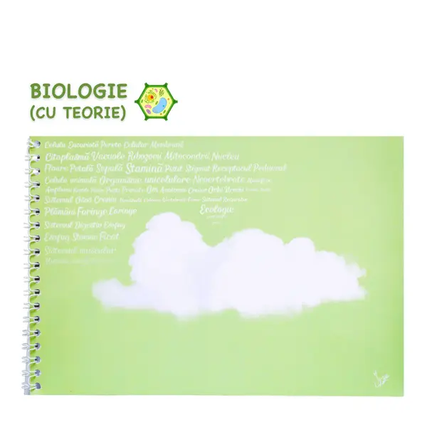 Caiet Izzie de Biologie B5 (cu Teorie)