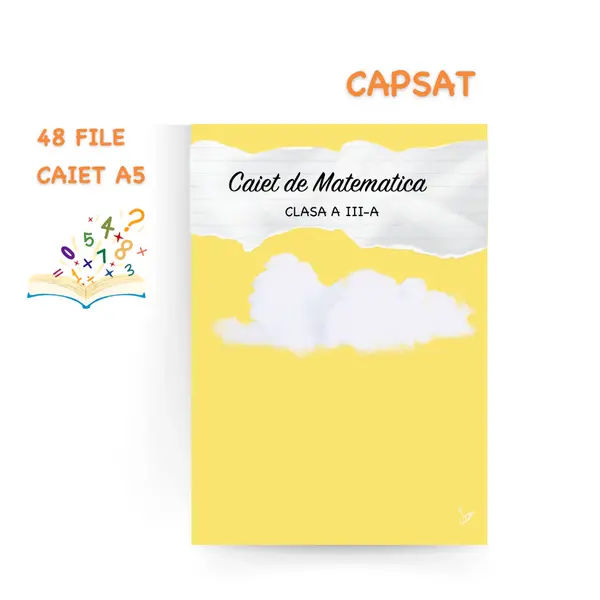 Caiet Izzie de Mate: clasa a III-a