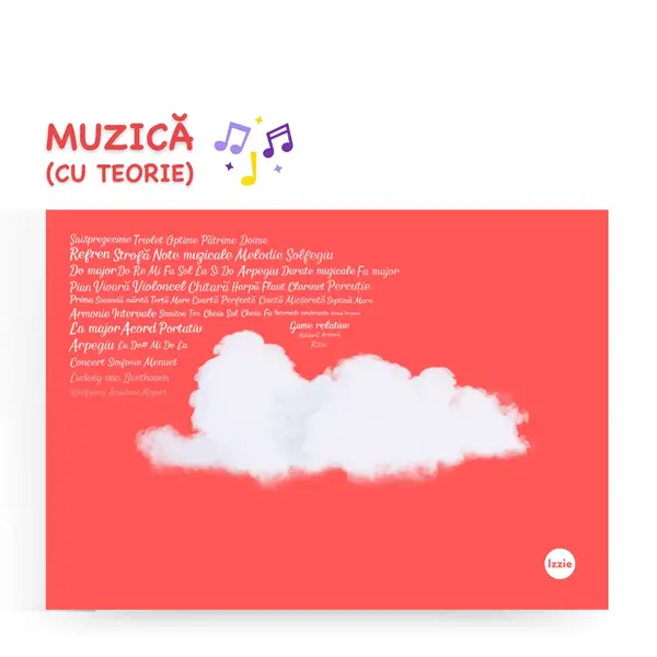 Caiet Izzie de Muzică B5