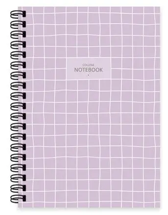 Caiet Keskin Color - Lila, A6, 80 de foi, asortiment
