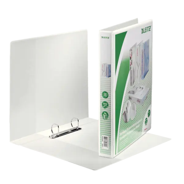 Caiet mecanic Leitz Panorama Maxi A4 mecanism 2DR inel 25 mm alb Caiet mecanic Leitz Panorama Maxi A4 mecanism 2DR inel 25 mm alb